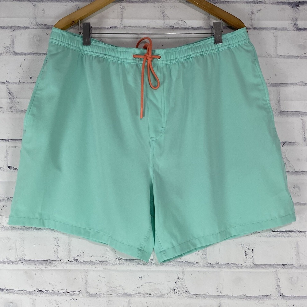 Huk Swim‎ Trunks Men's Size XXL Lined Elastic Waist 6" Inseam Beach Fishing